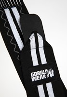 Gorilla Wear Ankle Wraps - Zwart/Wit-3