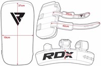 RDX Sports Stootkussen - Thai Kick Pad - Rood-3