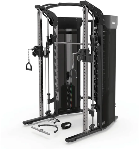 Toorx Professional ASX-7000 3-in-1 Dual Pulley Smith Machine & Rack