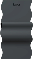 Bala The Wavy Mat - Yoga Mat - Charcoal/Grijs