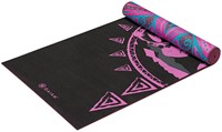 Gaiam Reversible Yoga Mat - 6 mm - Be Free