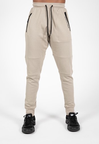 Gorilla Wear Newark Trainingsbroek - Beige-2