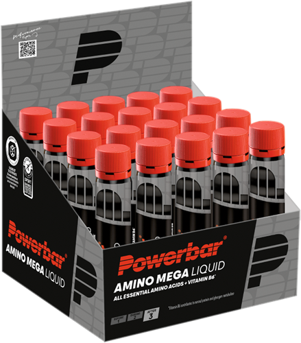 Powerbar Black Line Amino Mega Liquid - 20 x 25 ml Ampullen