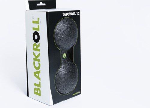 Blackroll Duoball - 12 cm - Zwart-2