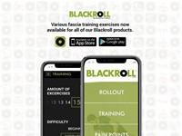 Blackroll med foam roller app