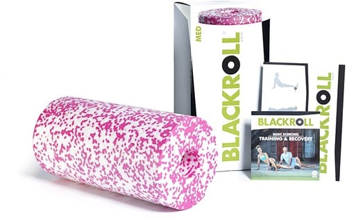 Blackroll med foam roller roze verpakking