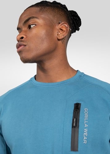 Gorilla Wear Newark Sweatshirt - Blauw