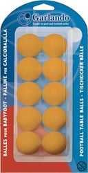 Garlando Tafelvoetbal Balletjes - Oranje - 10 Stuks