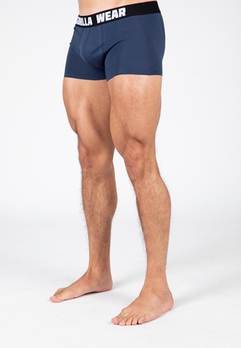 Gorilla Wear Boxershorts 3-Pack - Grijs/Blauw/Rood-2