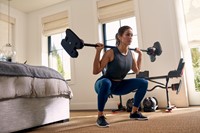 Bowflex selecttech 2080 barbell en curlbar