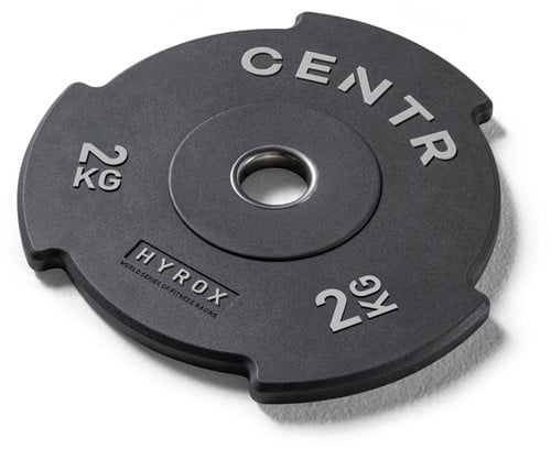 Centr x Hyrox Top Bumper Plate - 2 kg