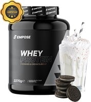 Empose Nutrition Whey Protein - Eiwit Poeder - Cookies & Cream - 2270 gram