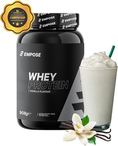 Empose Nutrition Whey Protein - Eiwit Poeder - Vanille - 908 gram