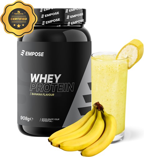 Empose Nutrition Whey Protein - Eiwit Poeder - Banaan - 908 gram