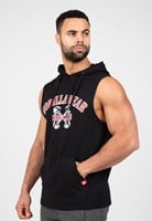 Gorilla Wear Chico Mouwloos T-shirt met Capuchon - Zwart - S