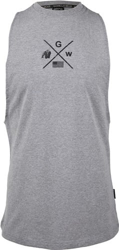 Gorilla Wear Cisco Tank Top - Grijs/Zwart