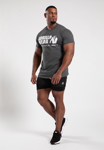 Gorilla Wear Classic T-shirt - Donkergrijs-3