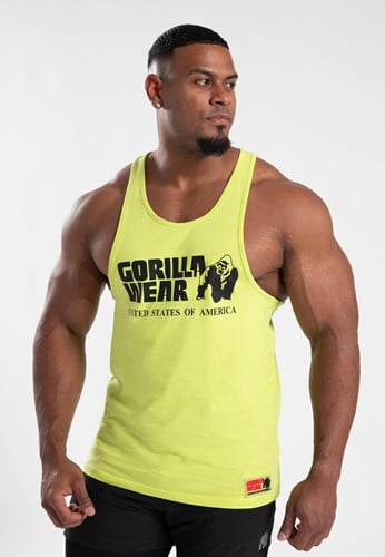 Gorilla Wear Classic Tank Top - Wild Lime