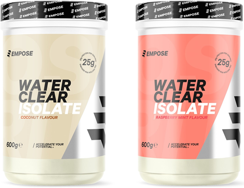 Empose Nutrition Water Clear Isolate - Eiwit Poeder - Protein Combi-Deal - Coconut / Raspberry Mint