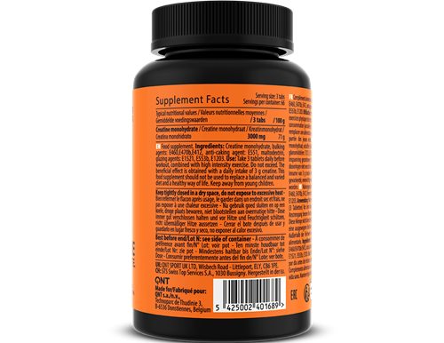 QNT Creatine Monohydrate - 200 Tabletten-3