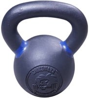Lifemaxx Crossmaxx Kettlebell - Gietijzer met Poedercoating - 12 kg