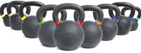 Lifemaxx Crossmaxx Kettlebell - Gietijzer met Poedercoating - 24 kg-2