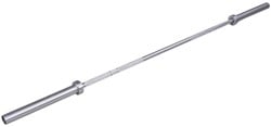 Lifemaxx Crossmaxx Olympische Halterstang - 220 cm (50 mm) - Chroom