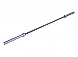 Lifemaxx Crossmaxx Olympische Halterstang - 220 cm (50 mm) - Zwart