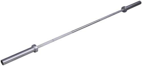 Lifemaxx Crossmaxx Olympische Halterstang Dames - 200 cm (50 mm) - Chroom
