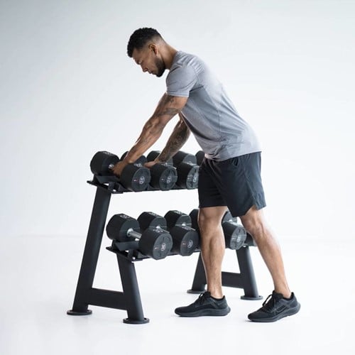 Lifemaxx LMX Dumbbellrack 10 Sets - Zwart-3