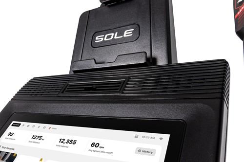 Sole Fitness E95 Crosstrainer console