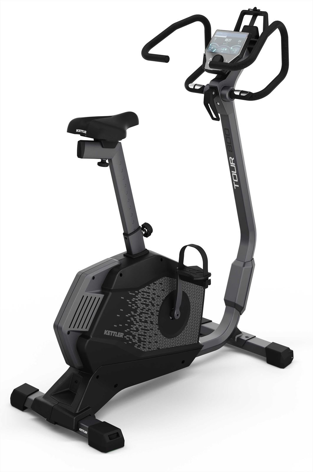 Kettler Tour 800 Ergometer Hometrainer - Zwift Compatible - Zwart