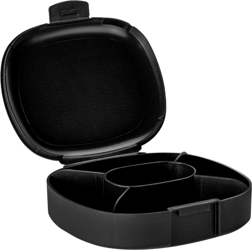 Empose Nutrition Pillbox - Pillendoosje voor Supplementen - Zwart-3