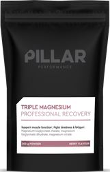 PILLAR Performance Triple Magnesium Poeder - 200 gr - Berry
