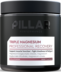 PILLAR Performance Triple Magnesium Poeder - 200 gr - Berry