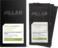 PILLAR Performance Triple Magnesium Travel Pack - 15 x 5 gr - Pineapple & Coconut