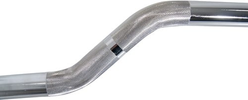 Muscle Power Vaste Curl Halterstang Rubber - 15 kg-2