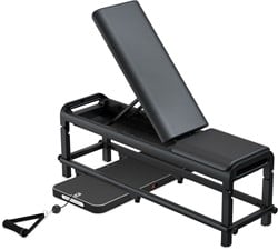Flow Fitness DSG100i met Perform Fitnessbank - Smart Home Gym - Krachtstation