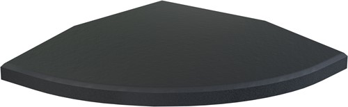 Flow Fitness Hoekprofiel Rubberen Tegel Met Waterdichte SBR-Laag - 20 x 20 x 2 cm