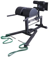 Lifemaxx Crossmaxx Glute Ham Developer Pro - Zwart-3