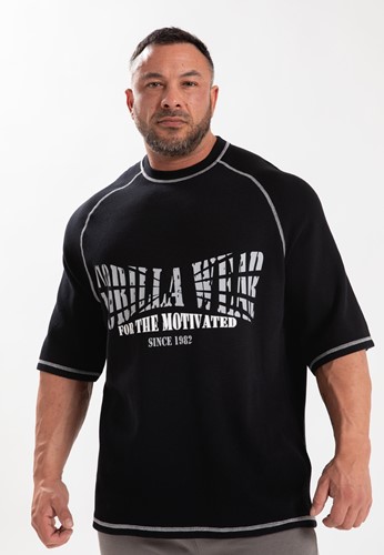 Gorilla Wear Finley Oversized T-shirt - Zwart/Grijs