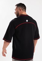 Gorilla Wear Finley Oversized T-shirt - Zwart/Rood-2