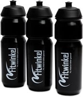 Fitwinkel Bidon - 750 ml - Zwart-3