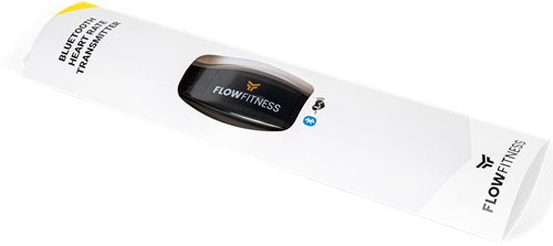 Flow Fitness BlueTooth Borstband / Hartslagband