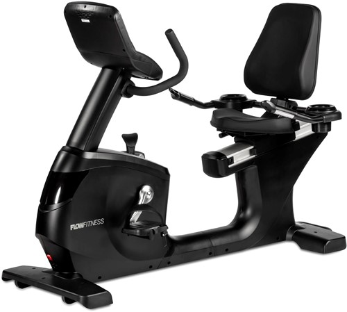 Flow Fitness Pro RB5i Recumbent Bike Ligfiets - Gratis trainingsschema - Showroommodel-2