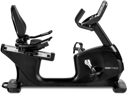 Flow Fitness Pro RB5i Recumbent Bike Ligfiets - Gratis trainingsschema - Showroommodel-3