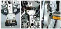 FOM Crankverkorter - Pedaalarm Voor Links & Rechts - Per Stuk - Zilver Aluminium-2