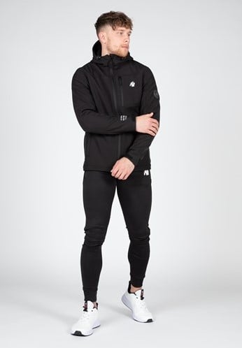 Gorilla Wear Foster Softshell Jas - Zwart - S-3