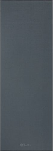 Gaiam Yoga Mat - Folkstone Grey - 4 mm