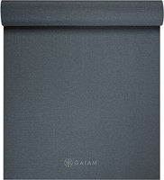 Gaiam Yoga Mat - Folkstone Grey - 4 mm-2